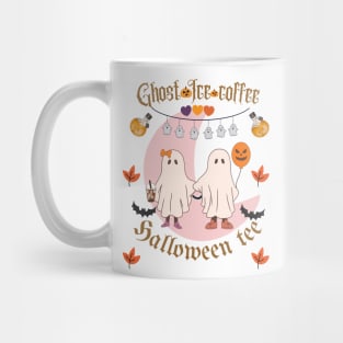 Ghost's Ice Coffee Halloween tee Sweatshirt, fear dark Mug